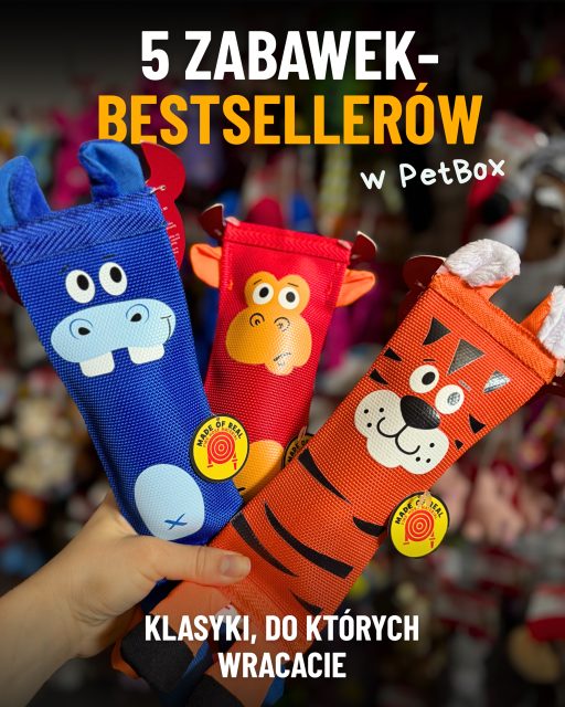 Niektóre zabawki trafiają do koszyka raz. Inne wracają w kolejnych zamówieniach, bo pies po prostu nie chce się z nimi rozstać. 😄🐾

Zebraliśmy kilka pewniaków, które od dawna robią furorę wśród naszych psich klientów. Przewiń karuzelę i sprawdź, czy ulubiona zabawka Twojego psa też znalazła się w zestawieniu. 👀

A może macie w domu innego niezawodnego faworyta? Daj znać w komentarzu - chętnie poznamy ulubione zabawki Waszych psiaków! 🐶💛

——————
*Kod rabatowy nie łączy się z innymi kodami rabatowymi i nie obejmuje produktów objętych innymi promocjami ani zamówień w ramach subskrypcji/autodostawy.