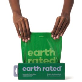 Earth Rated 300 szt. Lawendowe Woreczki na Psie Odchody