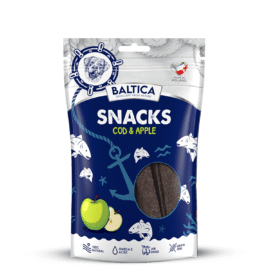 BALTICA Snacks Polędwica Dorsza Z Jabłkami 100g