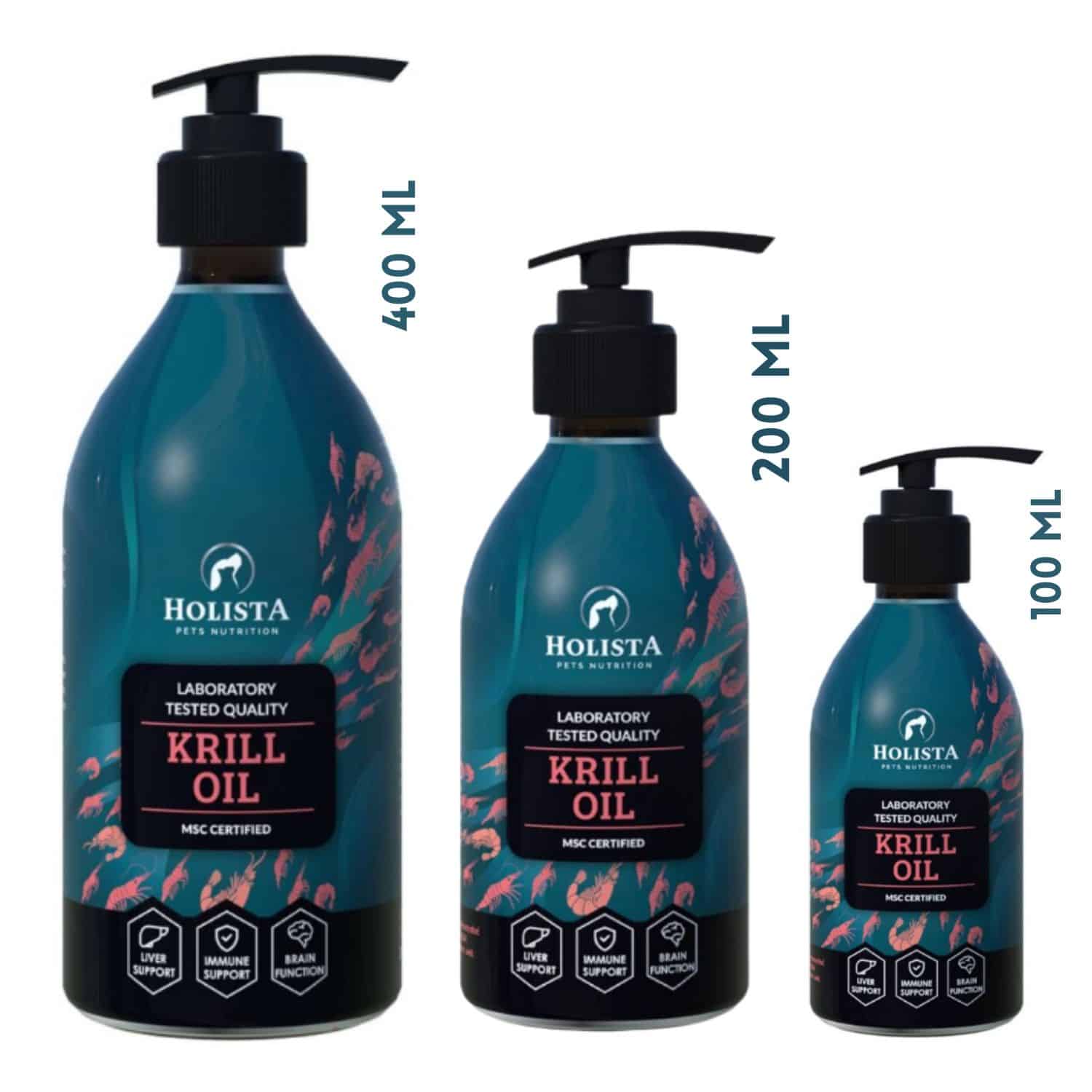 Holista Krill Oil Olej Z Kryla - Dla Psa I kota - obrazek 2