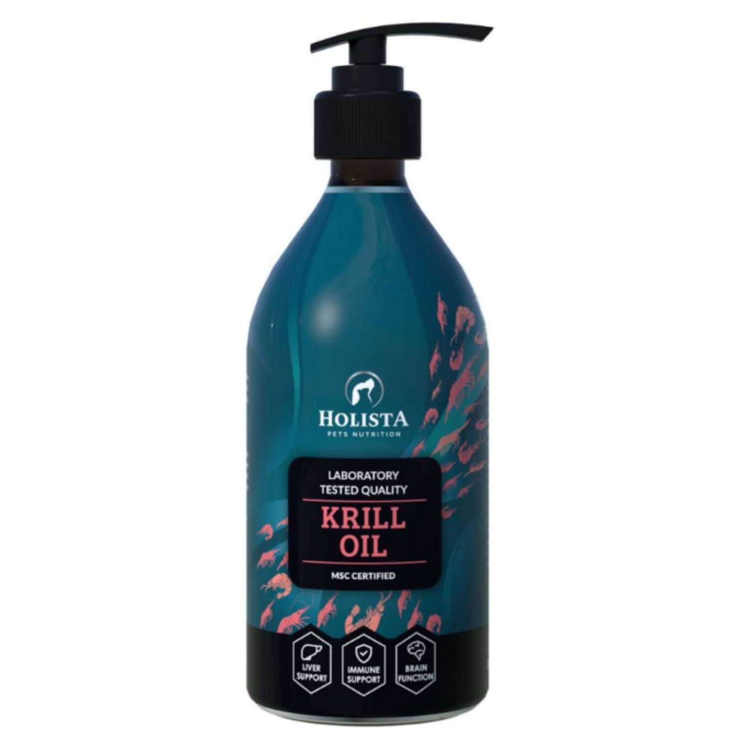 Holista Krill Oil Olej Z Kryla - Dla Psa I kota - obrazek 3