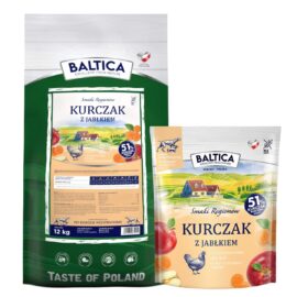 Baltica Adult Kurczak z Jabłkiem S, M/L