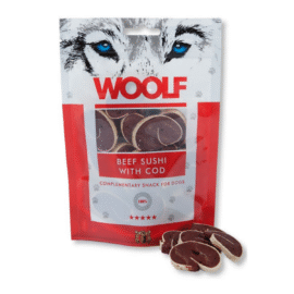 WOOLF BEEF SUSHI WITH COD 100g