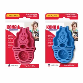 Kong Szczotka Dla Psa ZoomGroom Niebieska/Różowa L