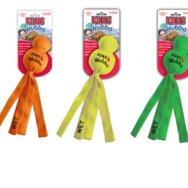 KONG Zabawka dla psa WW1E Wubba Wet Assorted L