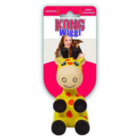 KONG Zabawka dla psa TLB12E Wiggi Giraffe L