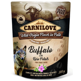 Carnilove Pouch Adult Buffalo&Rose Petals 300g