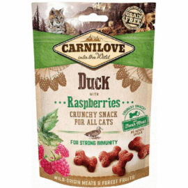 Carnilove Crunchy Duck with Raspberries dla Kota 50g