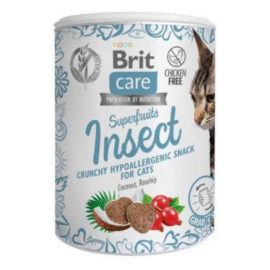 Brit Care Cat Snack Superfruits Insect 100g