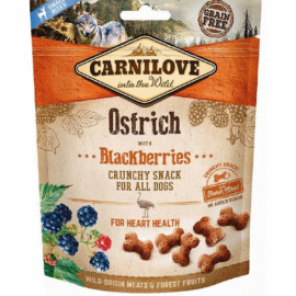Carnilove Crunchy Ostrich With Blackberries 200g