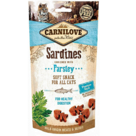 Carnilove Soft Sardines With Parsley Przysmak 50g