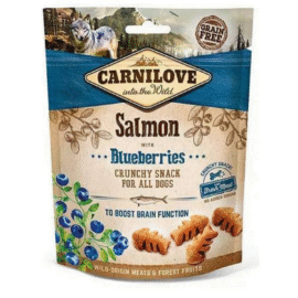 Carnilove Crunchy Salmon With Blueberries 200g