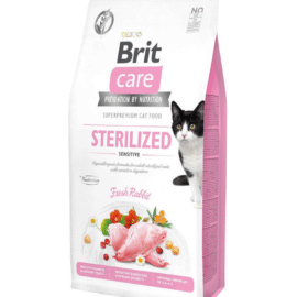 Brit Care Kot Grain Free Sterilized Sensitive Sucha Karma 400g