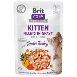 Brit Care Cat Tender Turkey Saszetka 85G