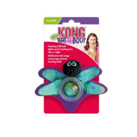 Kong Cat Bat-A-Bout Flicker Firefly Assorted CA438E
