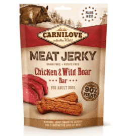 Carnilove Jerky Chicken Wild Boar Bar 100g