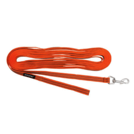 Amiplay Smycz treningowa Rubber Pomarańcz