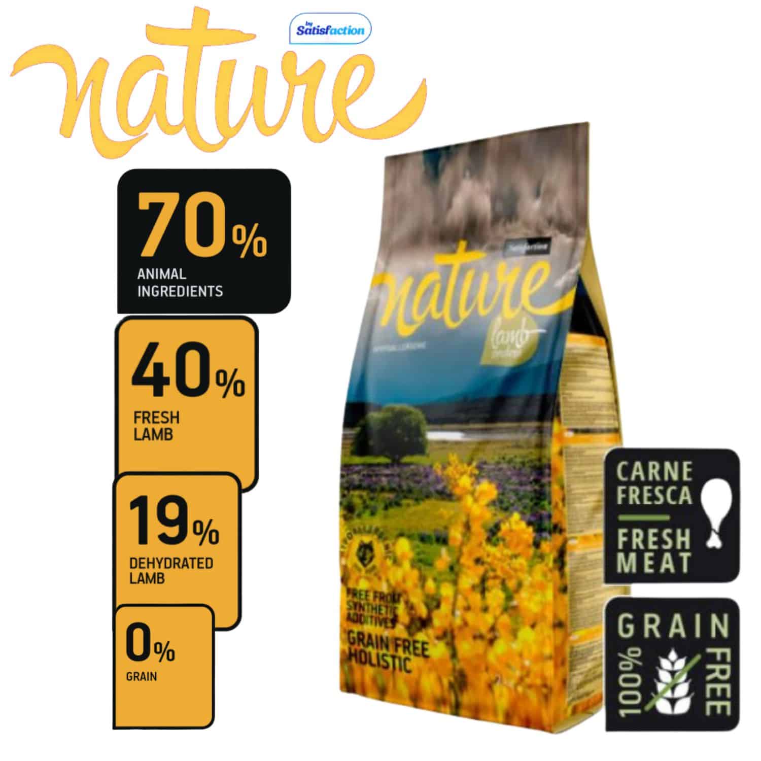 Nature Lamb Natural Grain Free Holistic - obrazek 4