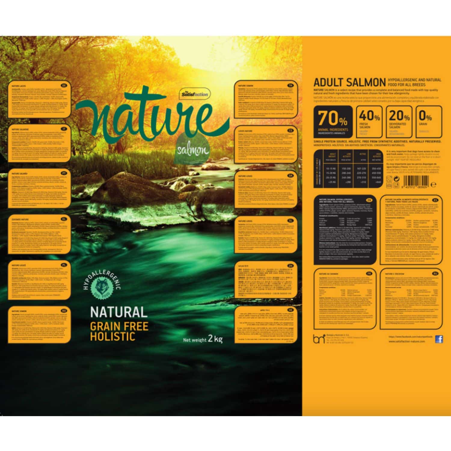 Nature Salmon Natural Grain Free Holistic - obrazek 4