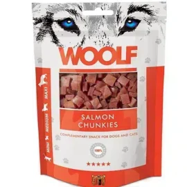 Woolf Salmon Chunkies 100g