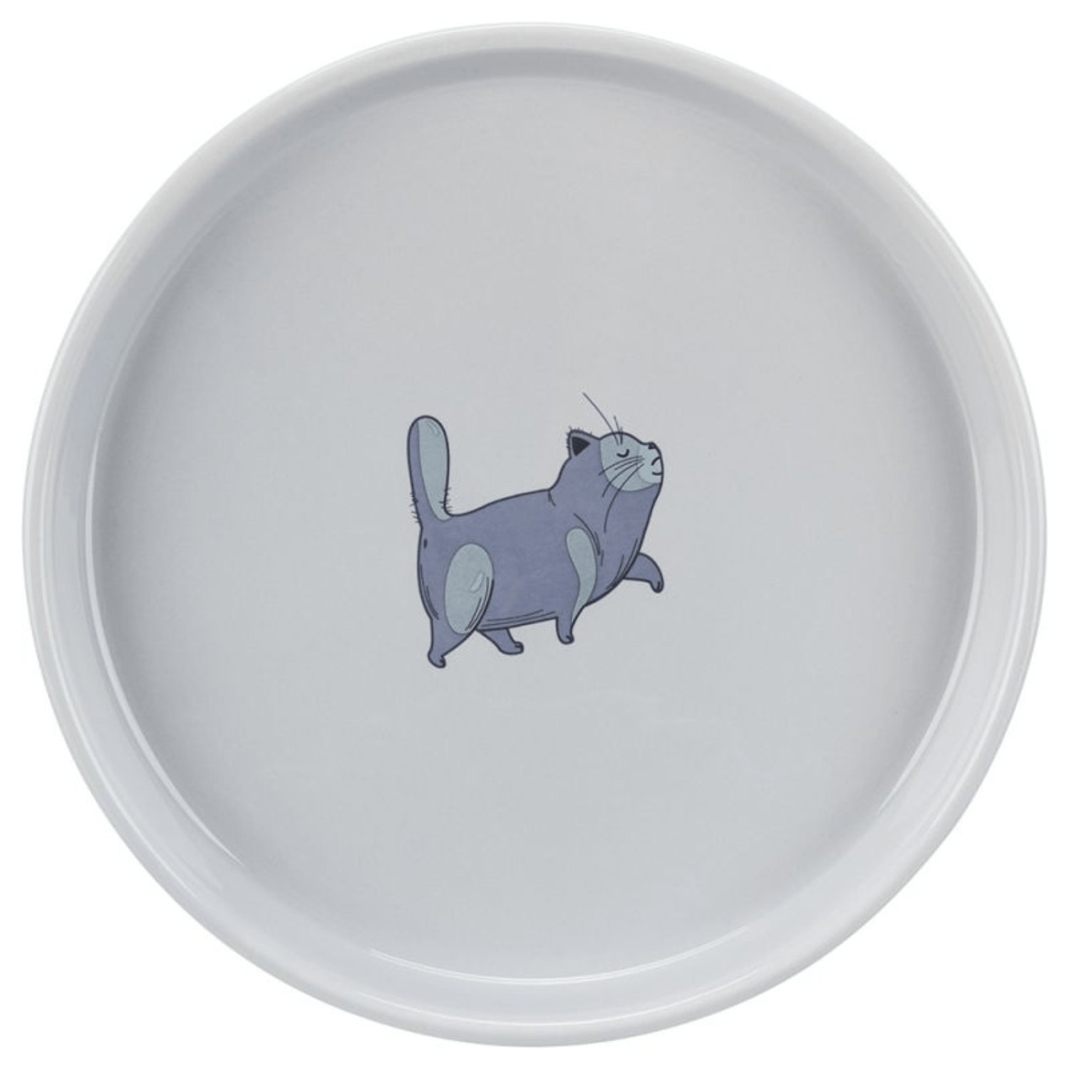 Trixie Miska Ceramiczna dla Kota 0,6l Szara - obrazek 2