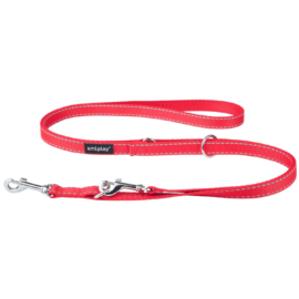 Amiplay Smycz 6 in 1 L Reflective 1-2m Czerwony