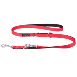 Amiplay Smycz 6 in 1 Twist 1-2m Czerwony