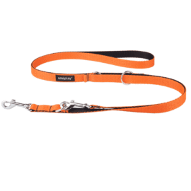 Amiplay Smycz 6 in 1 Twist 1-2m Pomarańczowy