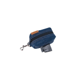 Torebka na worki Denim Granatowy