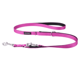 Amiplay Smycz 6 in 1 Twist 1-2m Różowy