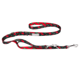Amiplay Smycz 7 in 1 Be Happy100-200cm Cherry