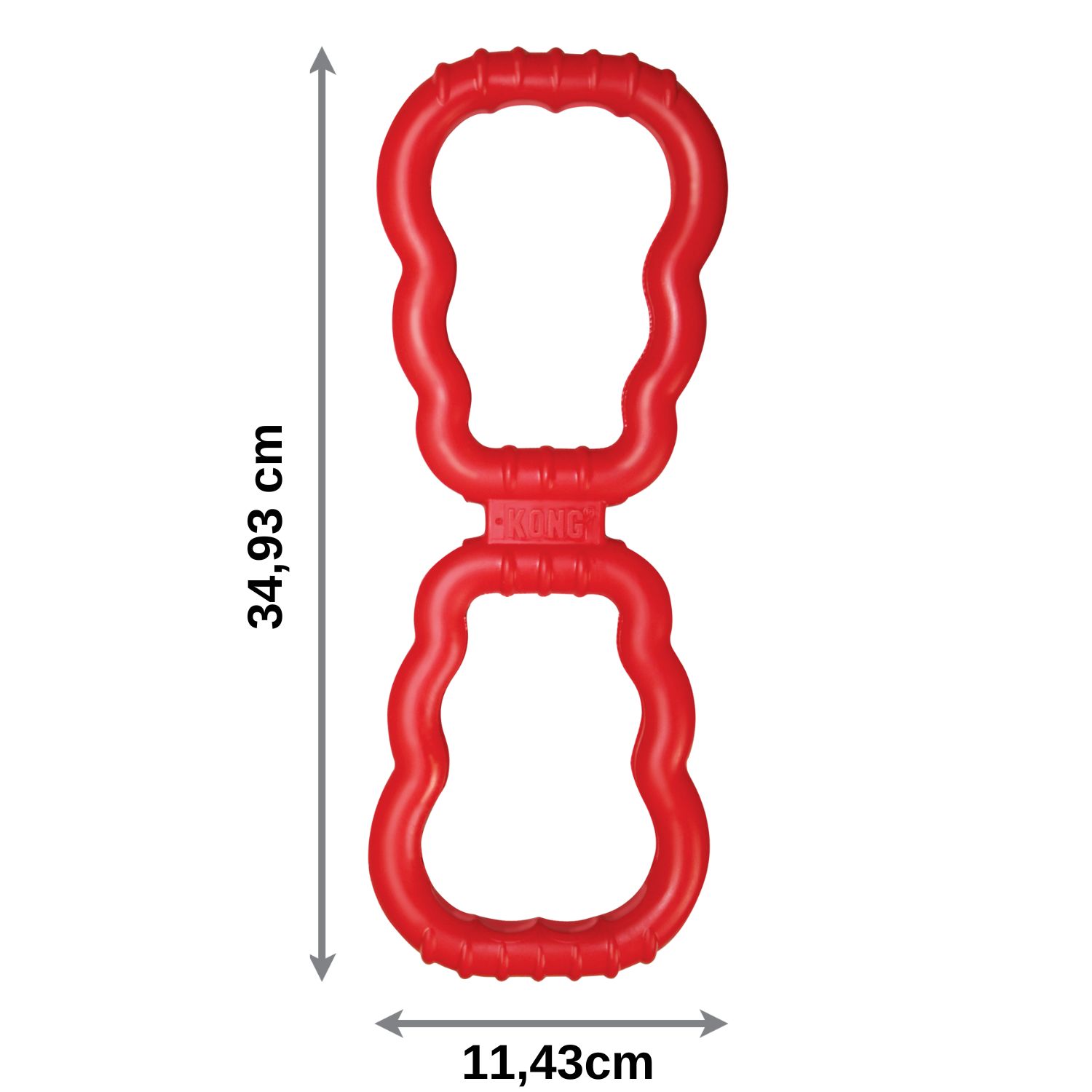 Kong Tug Toy M 35cm - Zabawka Gumowa Do Przeciągania - obrazek 4