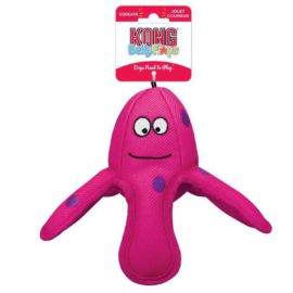Kong Belly Flops Octopus M - Zabawka z Piszczałką do Wody i do Szarpania