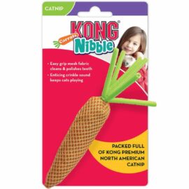 Kong Cat Nibble Carrots - Zabawka Dentystyczna z Kocimiętką