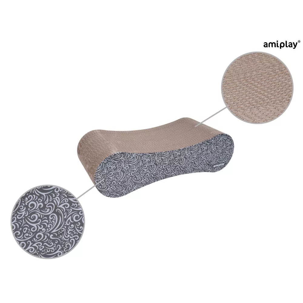 Amiplay Drapak dla Kota Idea Cairo 46 cm Czarny - obrazek 2
