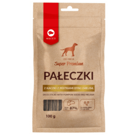 Maced Pałeczki z Kaczką Pestkami Dyni i Melisą 100g