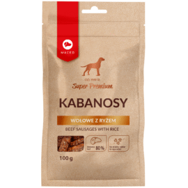 Maced Kabanosy Wołowe z Ryżem 100g