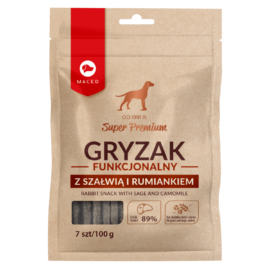 Maced Gryzak Funkcjonalny z Szałwią i Rumiankiem 100g