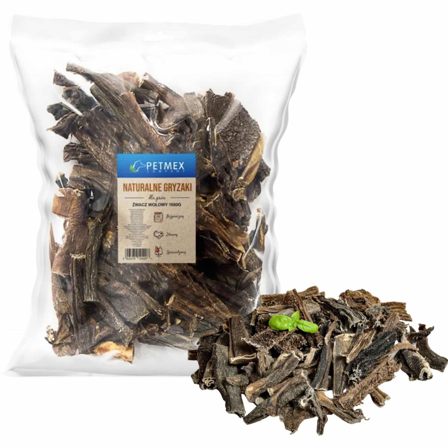 Petmex Żwacz Wołowy 1kg - obrazek 2