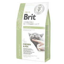 Brit GF Veterinary Diets Cat Diabetes Chicken&Pea