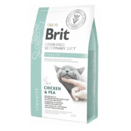 Brit Grain Free Veterinary Diets Cat Struvite Chicken&Pea