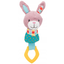 TRIXIE Zabawka Pluszowa Z Gryzakiem Królik 23cm