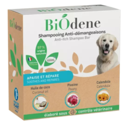 FRANCODEX Szampon dla psów Biodene przeciwświądowy w kostce 100 ml