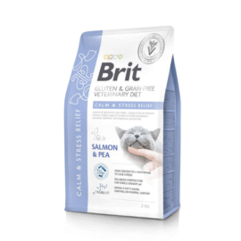 Brit Grain Free Veterinary Diets Cat Calm & Stress Relief Salmon&Pea