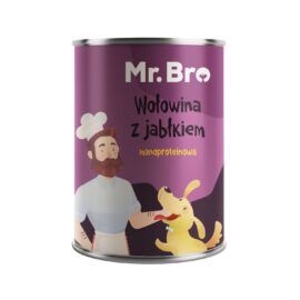 Mr. Bro Wołowina z Jabłkiem 400g - Monoproteinowa