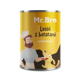 Mr. Bro Łosoś z Batatami 400g - Monoproteinowa