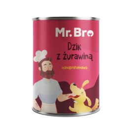 Mr. Bro Dzik z Żurawiną 400g - Monoproteinowa