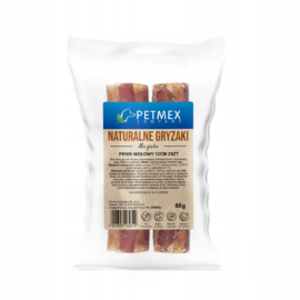 Petmex Penis Wołowy Cięty Gryzak Naturalny 12cm 2szt