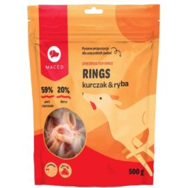 Maced Rings z Kurczak i Ryba 500g