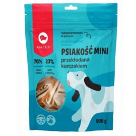 MACED Psiakość Mini Przekładana Kurczakiem 10cm/500g